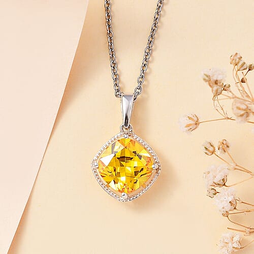 Simulated Yellow Diamond - Product card gallery slide 2 (9432158404863)