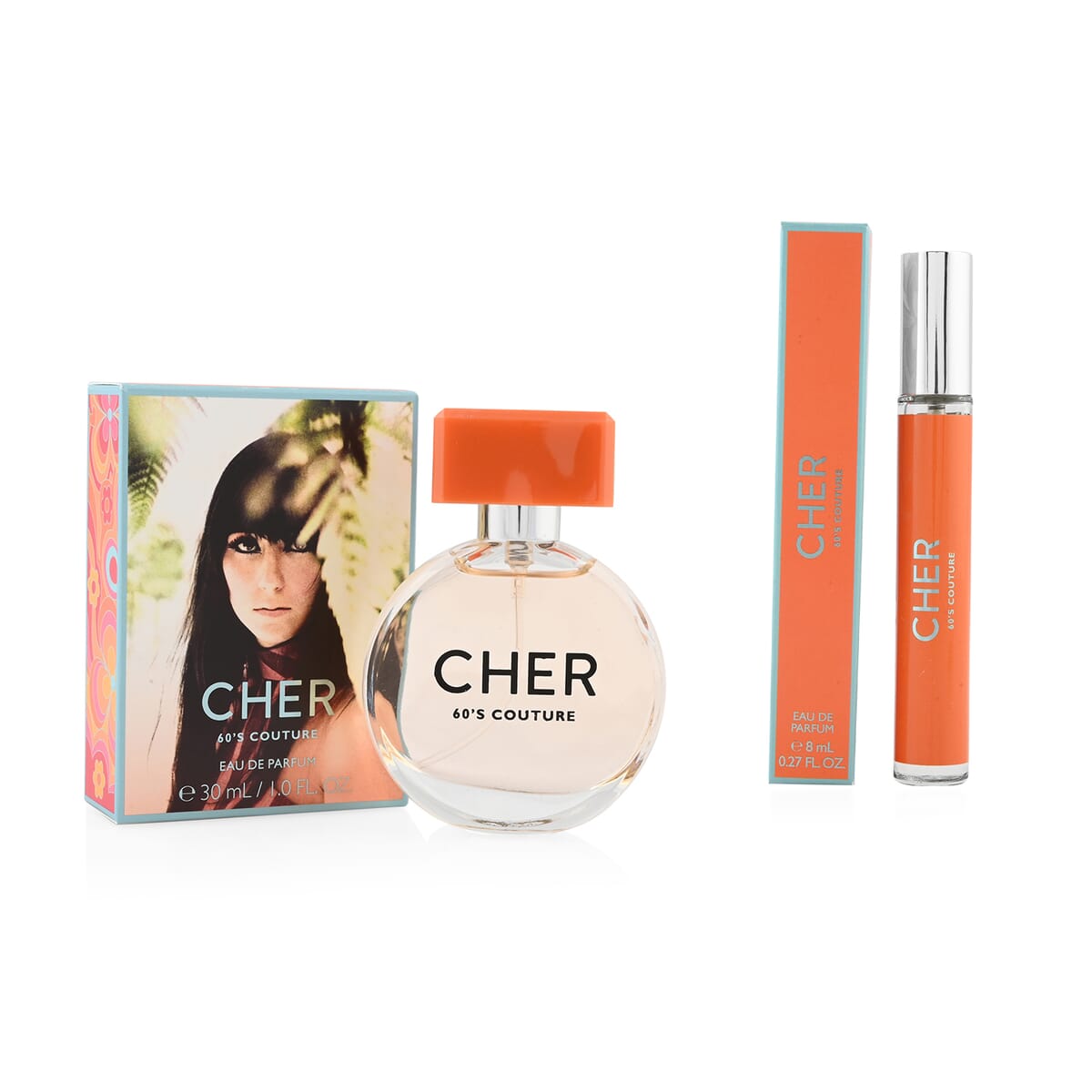 2pcs Set - Cher Decades 60's Eau De Parfum Spray 30ml and Eau De Parfum Mist Pen Spray 8ml image number 0