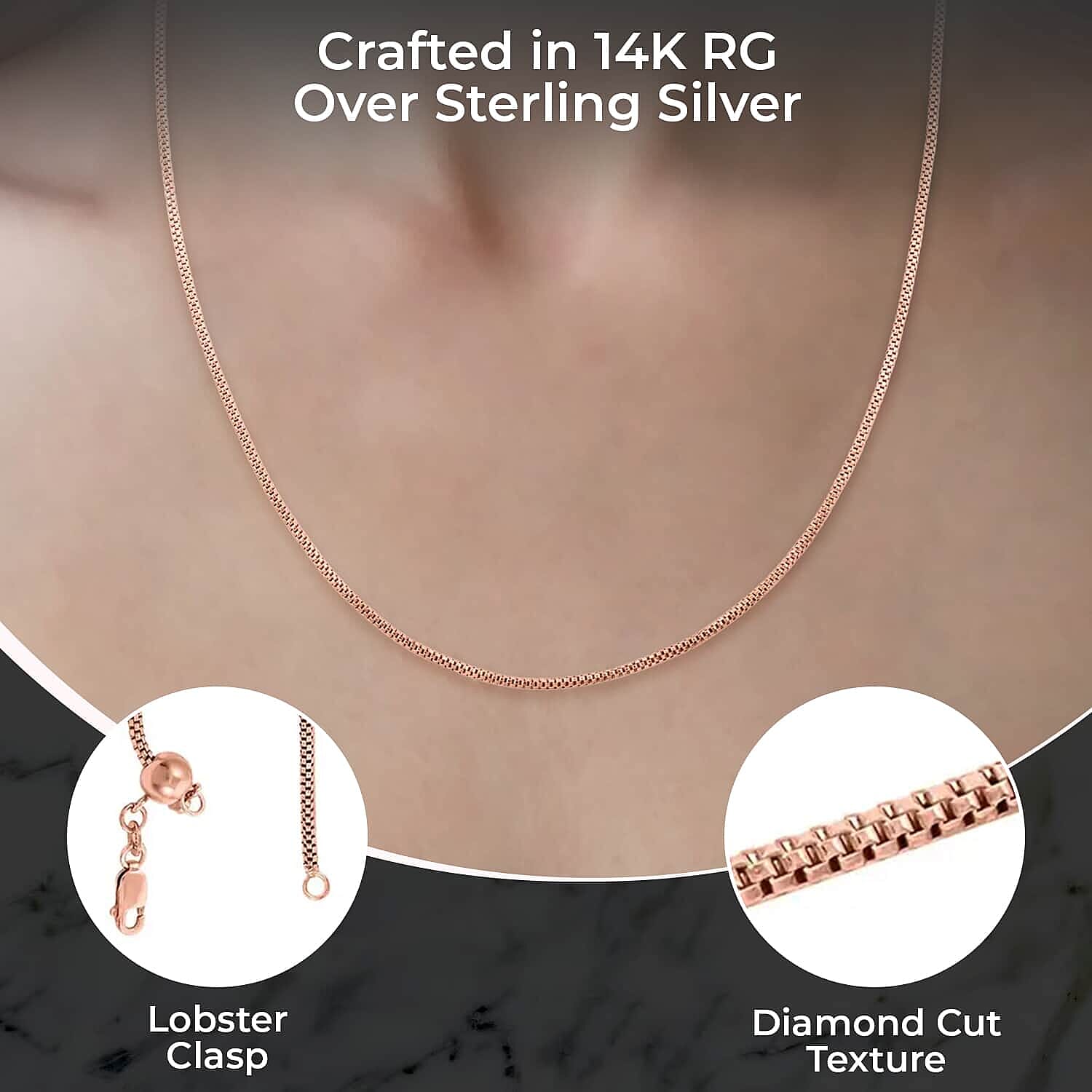 Set of 3 14K YRG Over Sterling Silver Herringbone, Paperclip and Diamond-Cut Coryana Chain Necklace 20, 22, 24 Inches 27.40 Grams