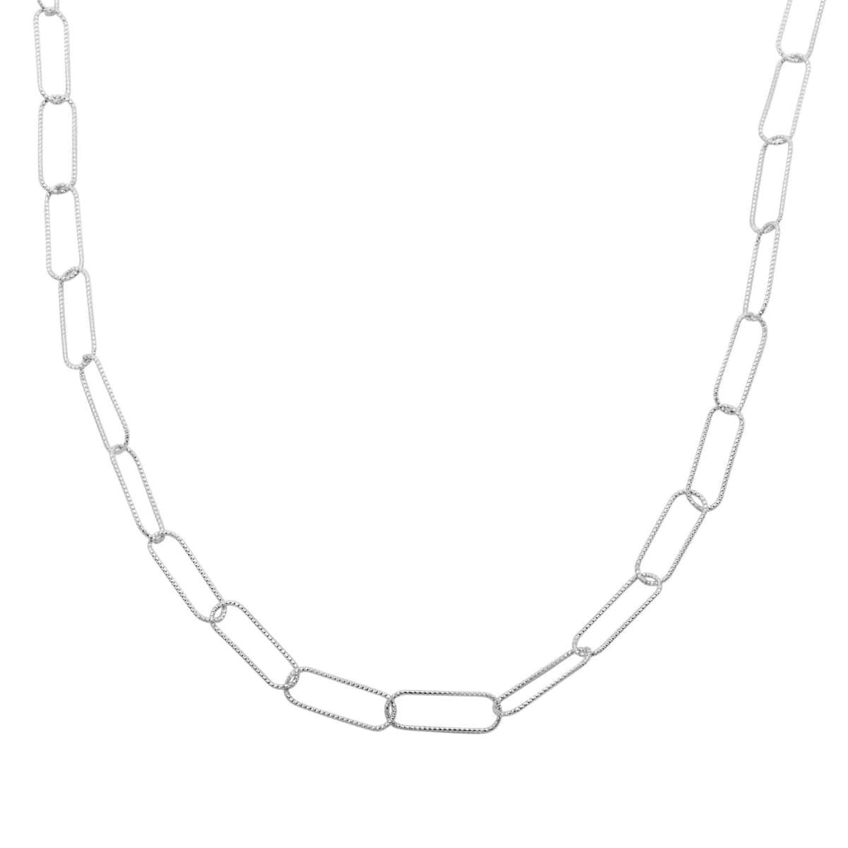 Set of 3 14K YRG Over Sterling Silver Herringbone, Paperclip and Diamond-Cut Coryana Chain Necklace 20, 22, 24 Inches 27.40 Grams image number 4