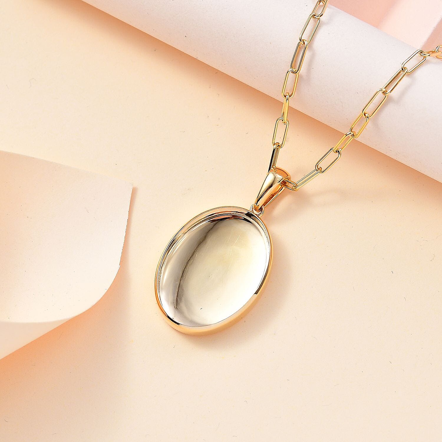 Luxoro 14K Yellow Gold Pendant Necklace 20 Inches 15.50 Grams
