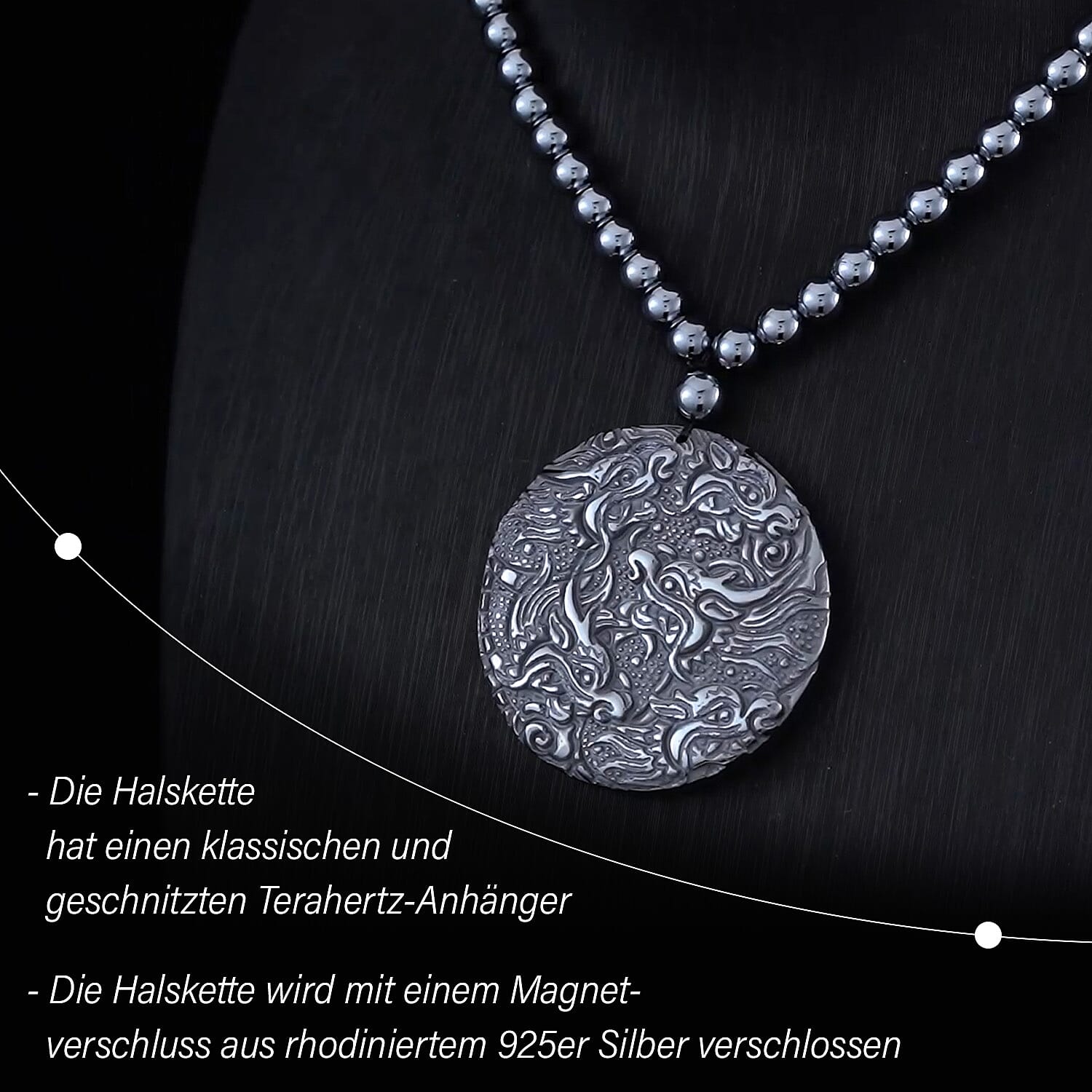 Set of 2 - Terahertz Necklace (20 Inches) and Bracelet (7-7.50In) in Rhodium Over Sterling Silver 310.00 ctw