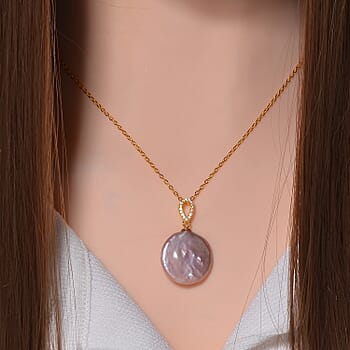 Purple Keshi Pearl - Product card gallery slide 2 (9432206737663)