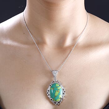 Mojave Green Turquoise - Product card gallery slide 3 (9432257986815)