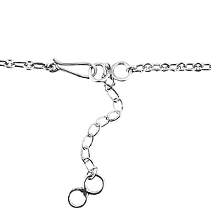 Santa Fe Style Purple Turquoise and Multi Gemstone Necklace 18-20 Inches and Earrings in Sterling Silver 45.75 ctw