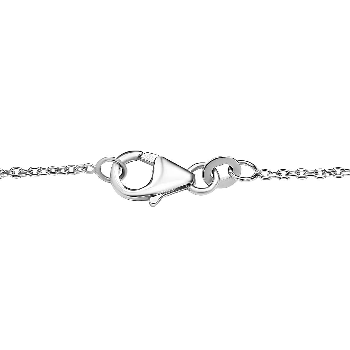 Tanzanit and Multi Gemstone 1.40 ctw Blooming Flower Pendant Necklace in Rhodium Over Sterling Silver 20 Inches