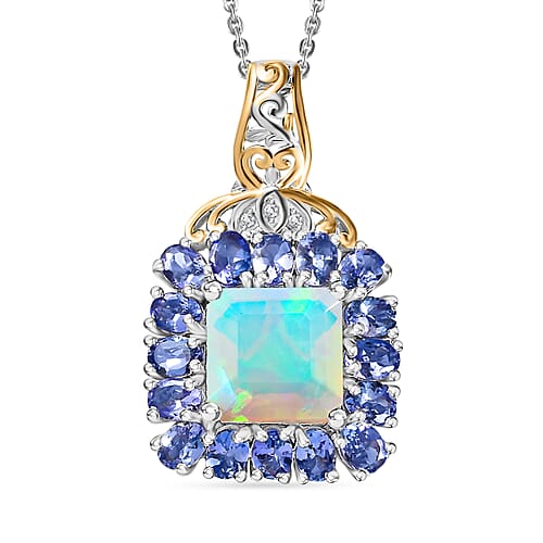 Ethiopian Welo Opal & Tanzanite - Product card gallery slide 1 (10176610763065)