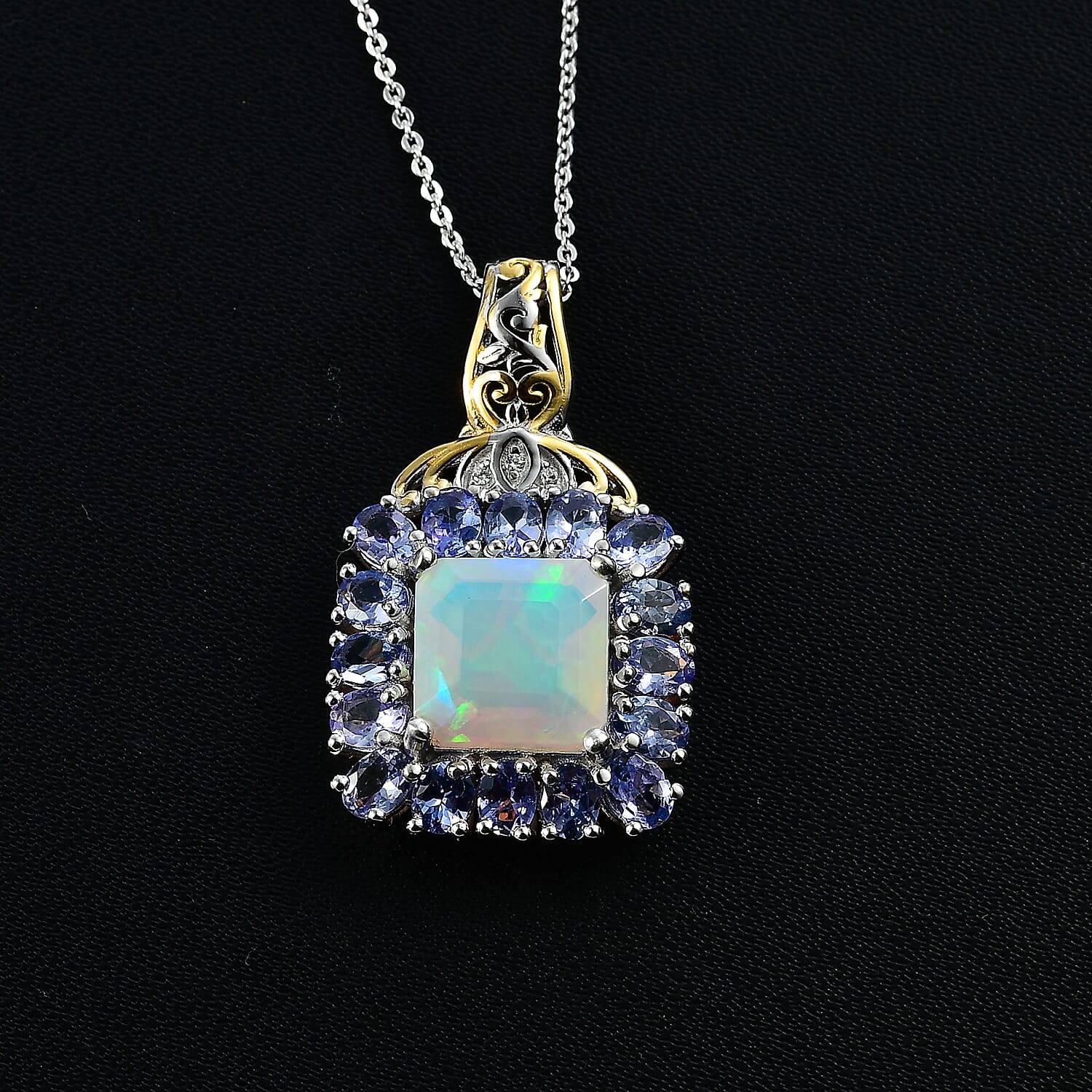 Ethiopian Welo Opal & Tanzanite - Product card gallery slide 3 (9432244650239)