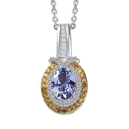 Tanzanite & Yellow Diamond - Product card gallery slide 1 (9432305041663)
