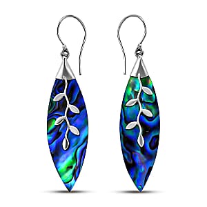 Set of 3 Abalone Shell Earrings in Sterling Silver