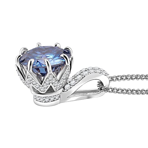 Blue Moissanite - Product card gallery slide 4 (10176614891833)