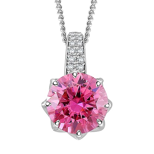 Pink Moissanite - Product card gallery slide 1 (9432303304959)