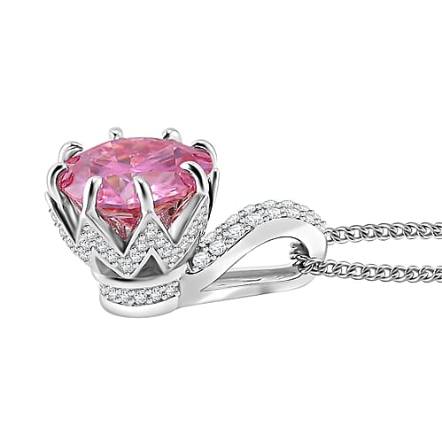 Pink Moissanite - Product card gallery slide 4 (9432303304959)