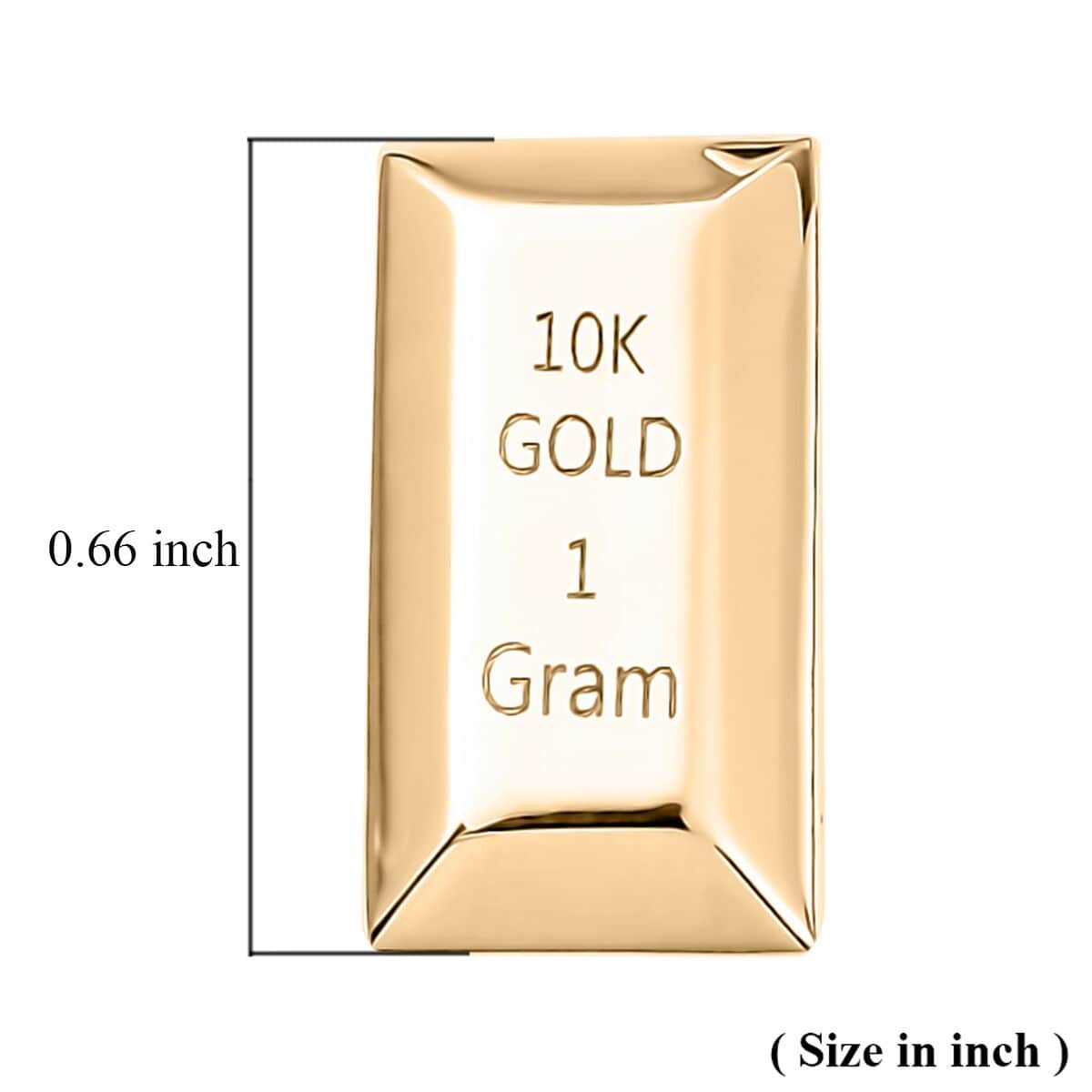 Set of 3 10K Yellow Gold Bar 3.0 Grams image number 4