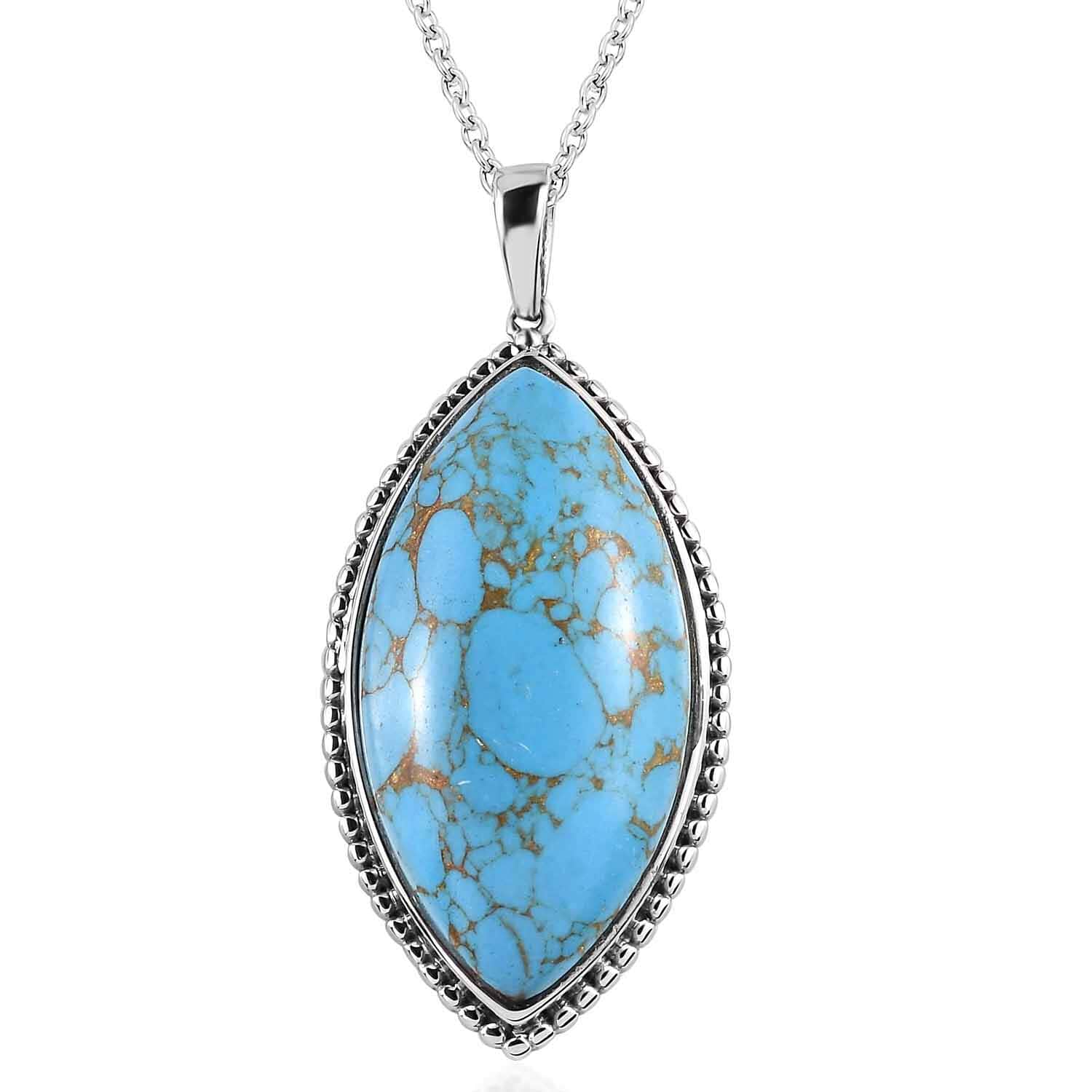 Pendant deals ss and turquoise