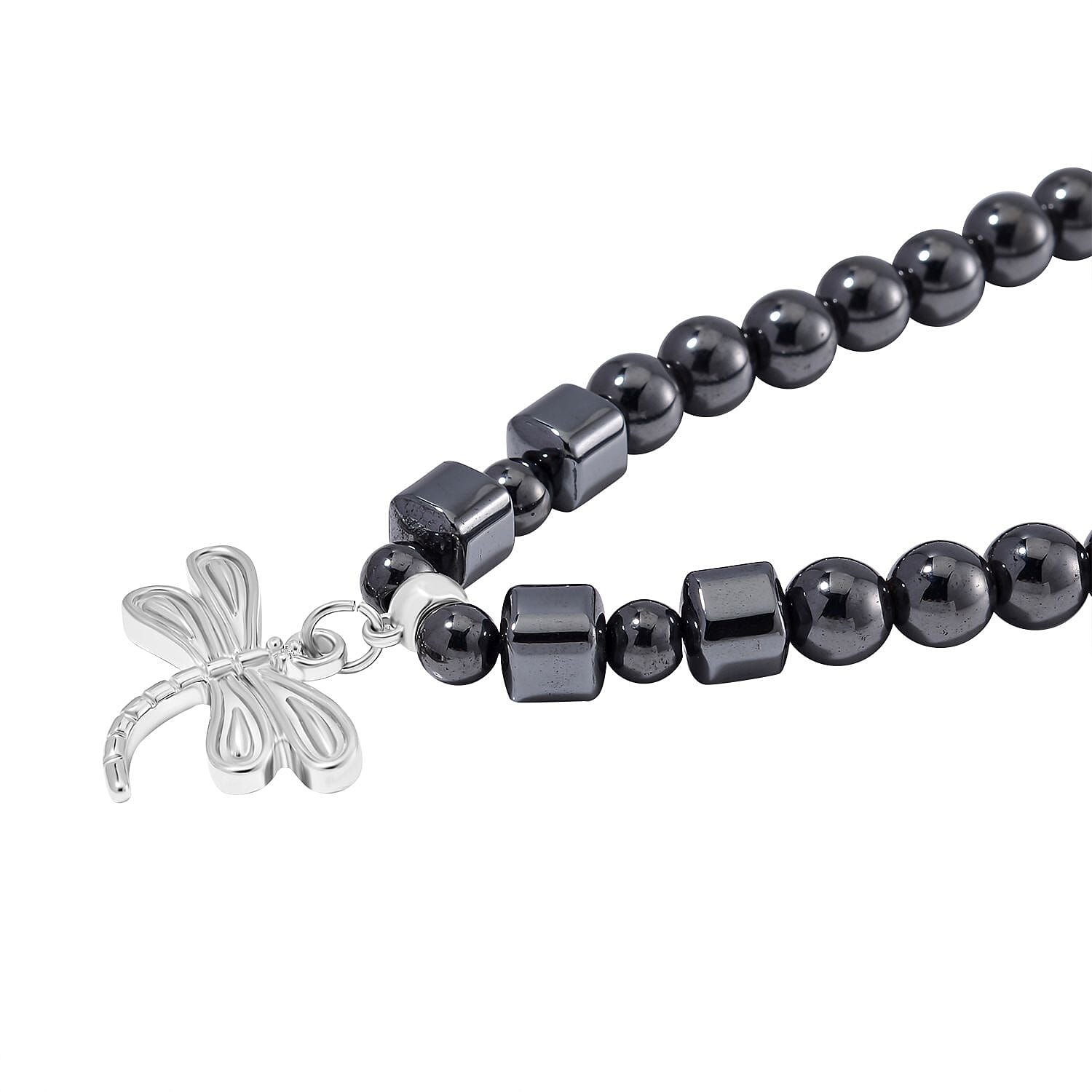 Hematite 1320.00 ctw Set of 3 Necklace 20 Inches