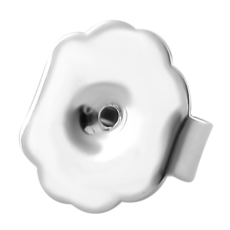 9mm Lobster and Magnetic Lock with 2Inch Each Side Snake Extender Chain with 0.6x5mm Ring and 6mm Adjusting Smooth Beads, 9.3x9.5mm Push Back (3 Pairs) in Stainless Steel