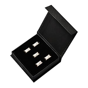 Set of 2 Bar in 10K Yellow Gold 2 Grams