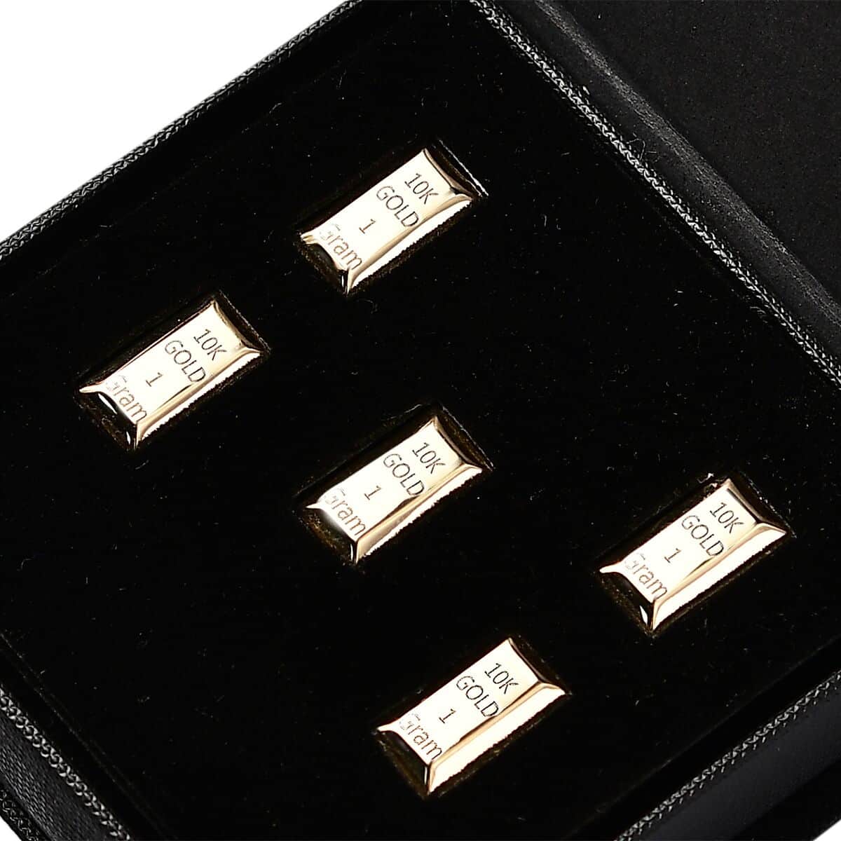 Set of 2 Bar in 10K Yellow Gold 2 Grams image number 3