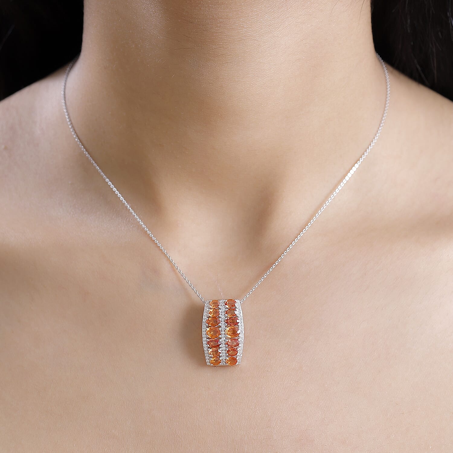 Orange Sapphire - Product card gallery slide 3 (9432380702975)