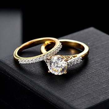 Yellow Gold Over Sterling Silver / 5 - Product card gallery slide 2 (10176628752697)