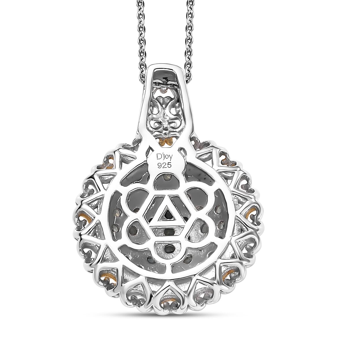 Narsipatnam Alexandrite 1.25 ctw Regal Glow Pendant Necklace in 18K Vermeil YG and Rhodium Over Sterling Silver 20 Inches image number 4