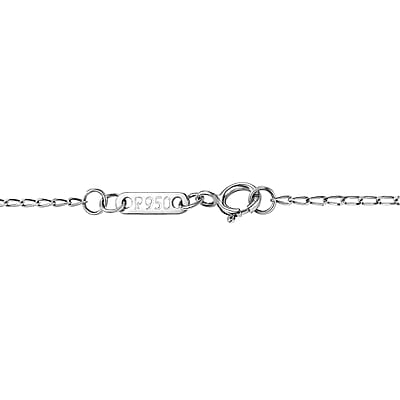 Certified & Appraised Rhapsody AAAA Ceylon Blue Sapphire and E-F VS Diamond 3.00 ctw Pendant Necklace in 950 Platinum 4.30 Grams 18 Inches
