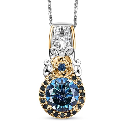 Blue Moissanite - Product card gallery slide 1 (10176630915385)