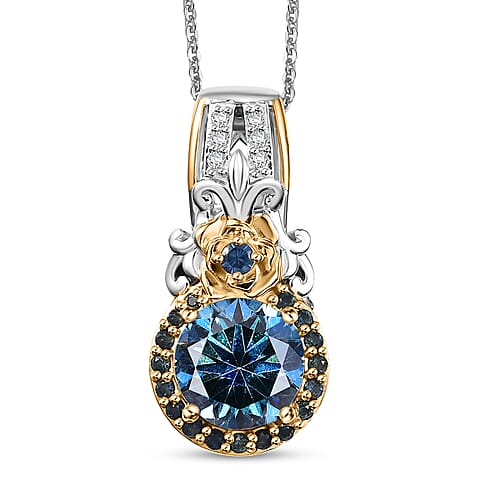 Blue Moissanite - Product card gallery slide 1 (10176630915385)