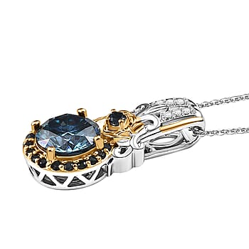 Blue Moissanite - Product card gallery slide 4 (10176630915385)