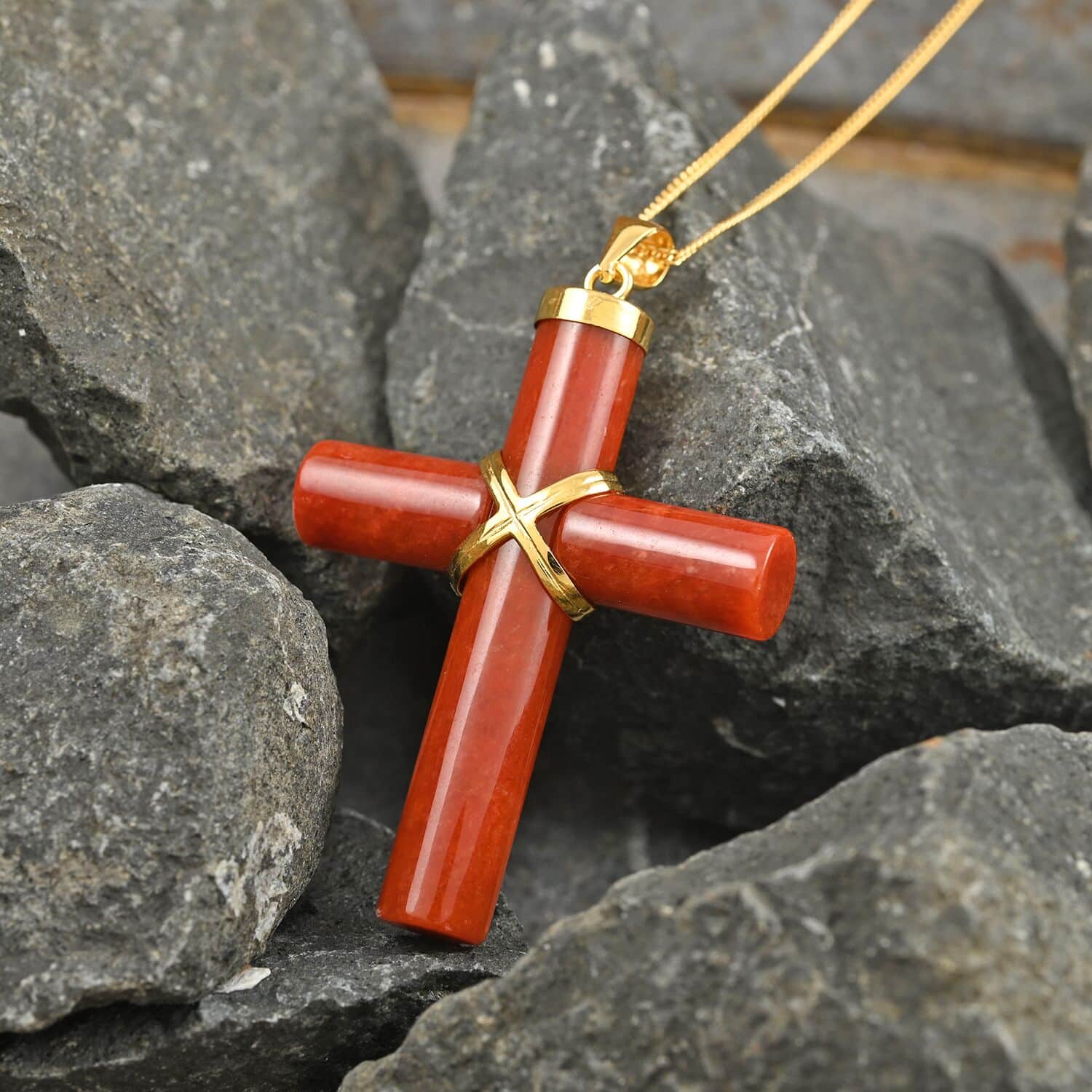 Jade hot sale cross pendant