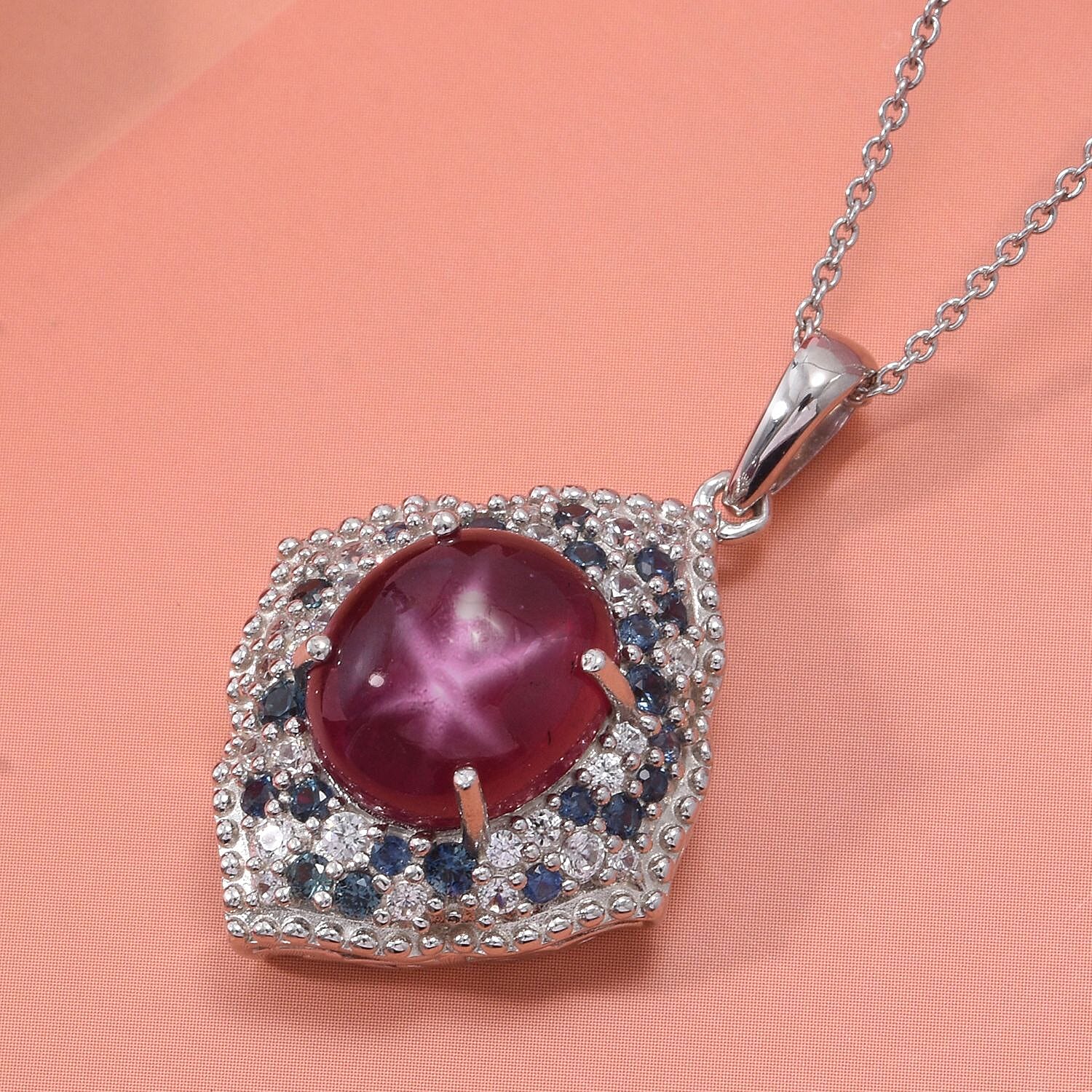 Buy African Ruby (FF) and Multi Gemstone 9.20 ctw Victorian