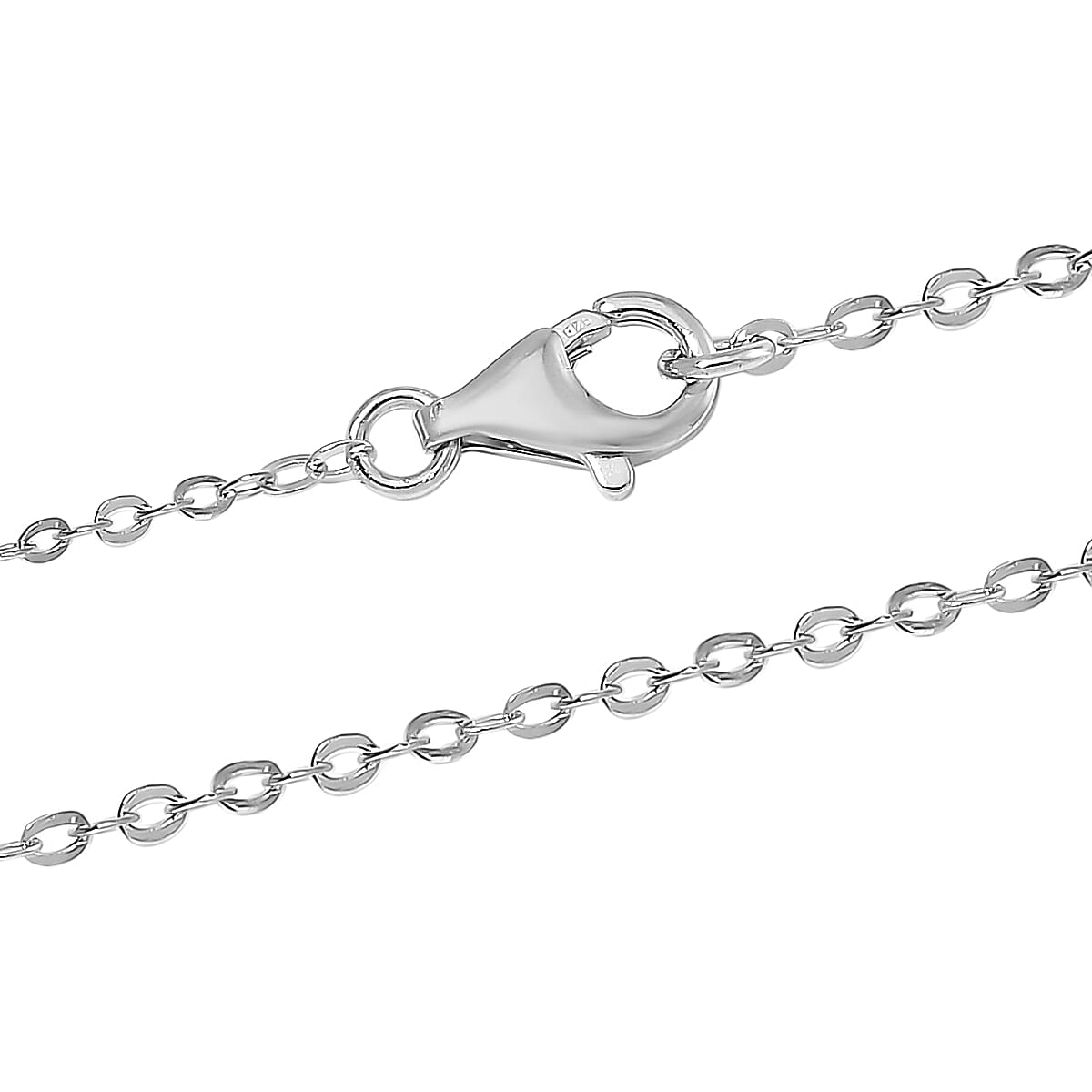 Red Jade (D) 40.00 ctw Carved Rose Floral Pendant Necklace in Rhodium Over Sterling Silver 18 Inches