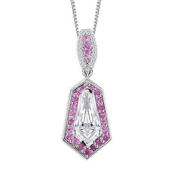 Moissanite & Pink Sapphire - Product card gallery slide 1 (10176634618169)