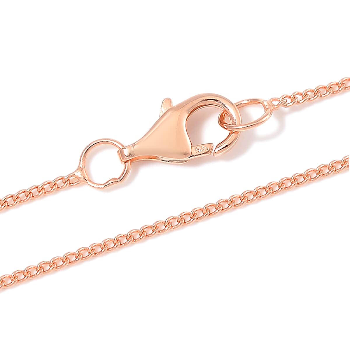 Peach Edison Pearl Pendant Necklace in 14K Rose Gold Over Sterling Silver 18 Inches image number 4