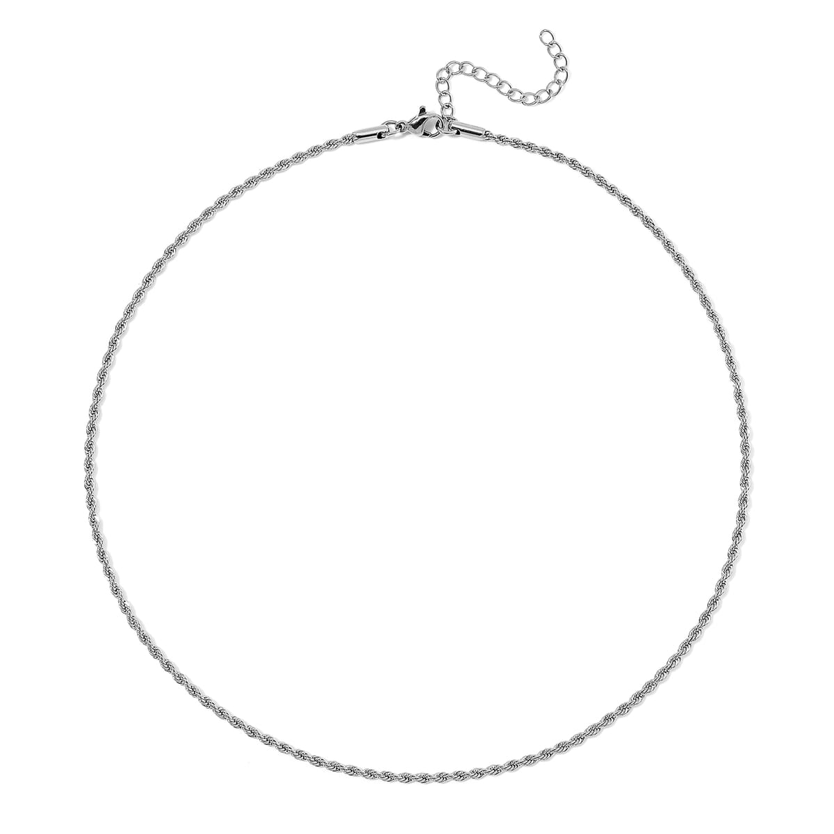 Set of 3 Chain Necklace in Stainless Steel (16, 18 & 22 Inches) image number 3