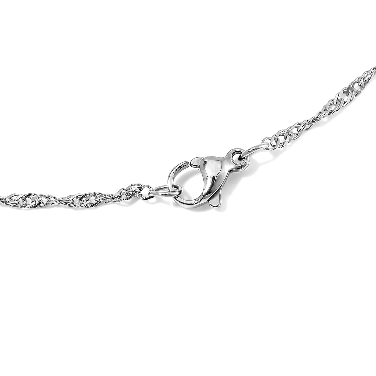 Set of 3 Chain Necklace in Stainless Steel (16, 18 & 22 Inches) image number 4