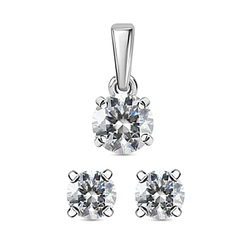 Rhodium Over Sterling Silver - Product card gallery slide 1 (10176636256569)