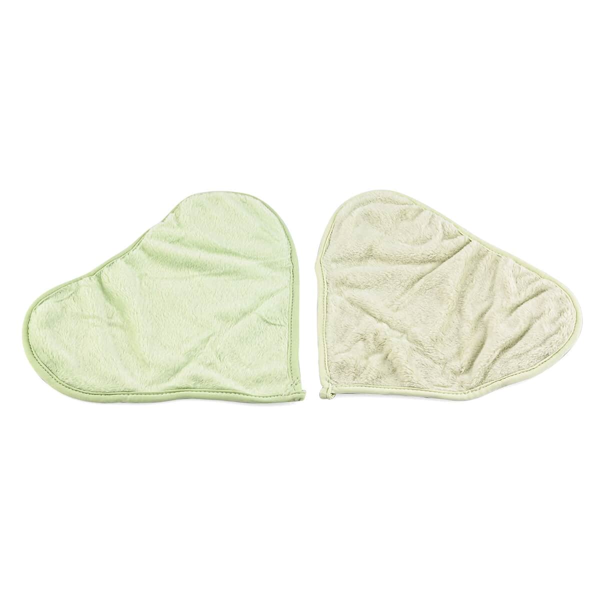 Cosmetic Brush & Tool Set, NordBare 2 Pack 15x13 Reusable Makeup Remover Cloths in Seacrest & Meadow Mist image number 3