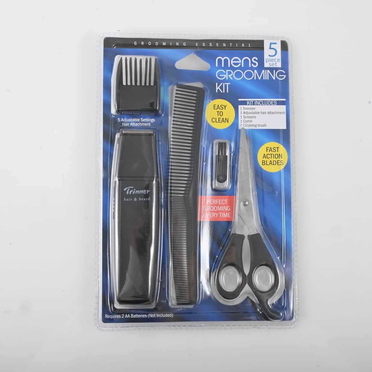 Nose & Ear Portable Hair Trimmer and Men's Grooming & Trimming Kit image number 5