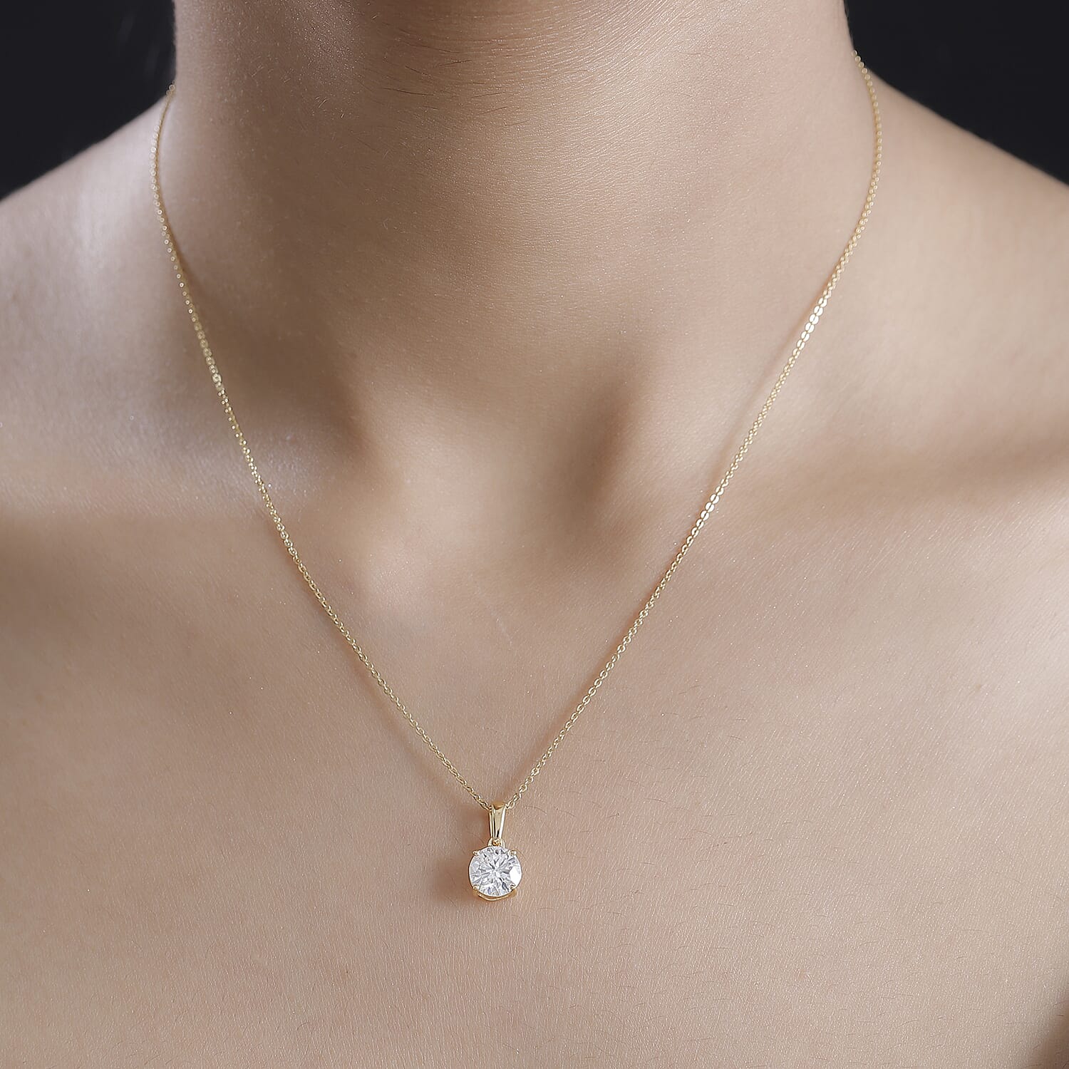 Yellow Gold Over Sterling Silver