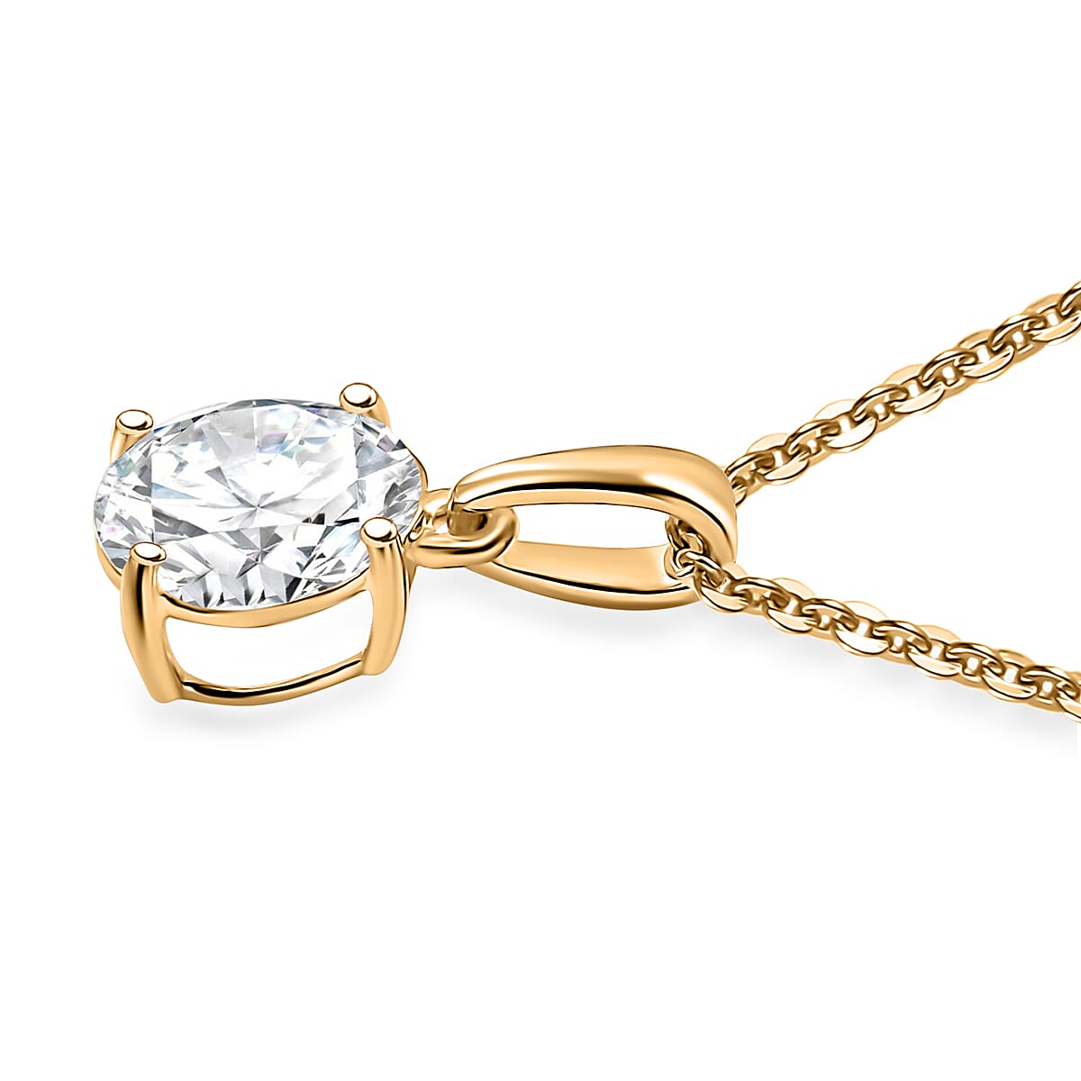 Yellow Gold Over Sterling Silver