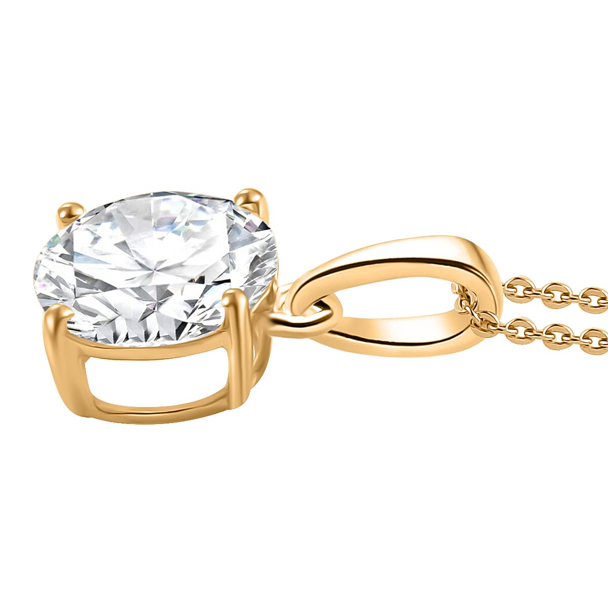 Yellow Gold Over Sterling Silver