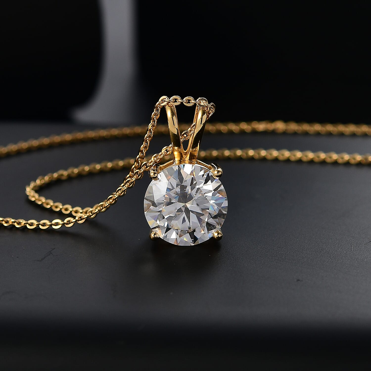 Yellow Gold Over Sterling Silver