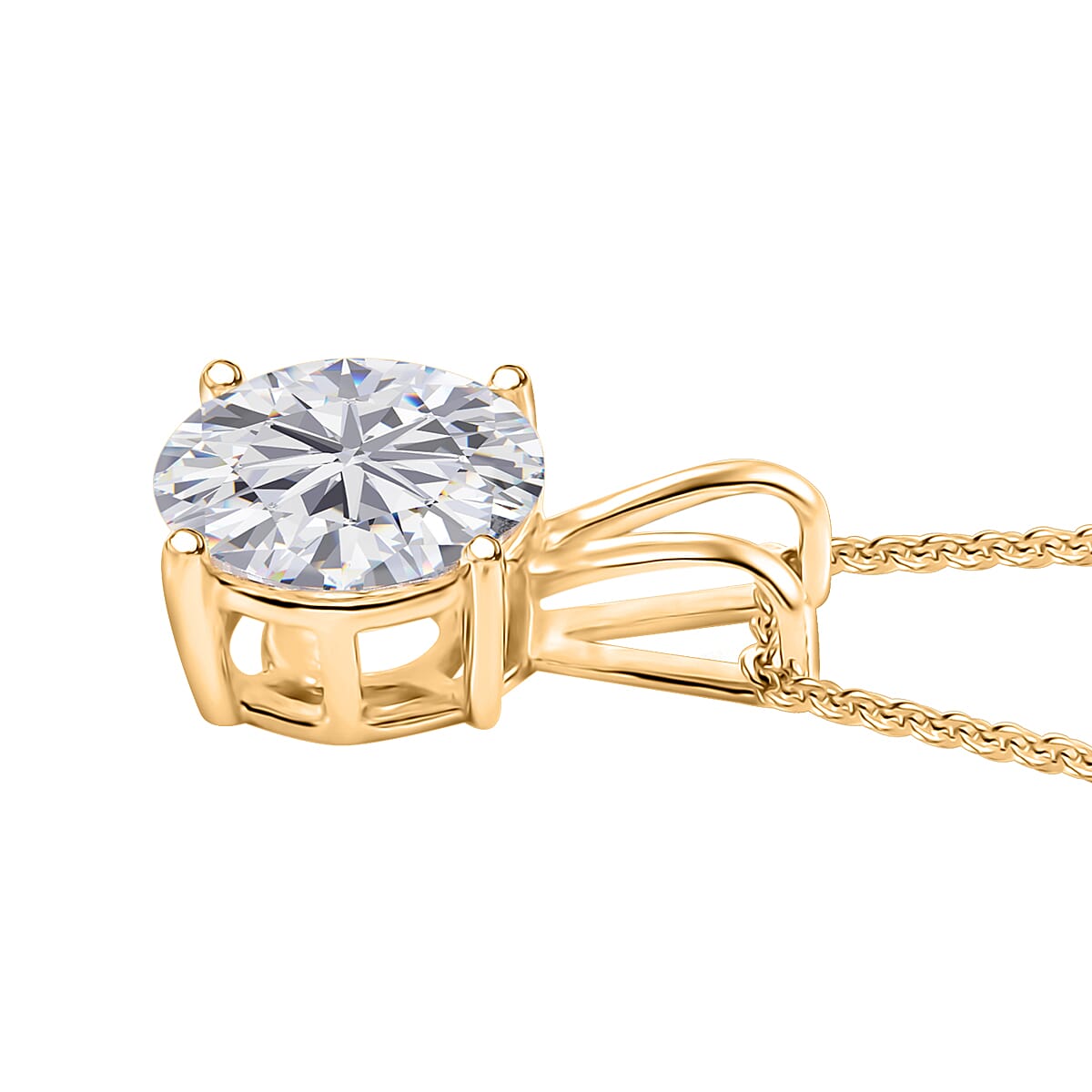 Yellow Gold Over Sterling Silver