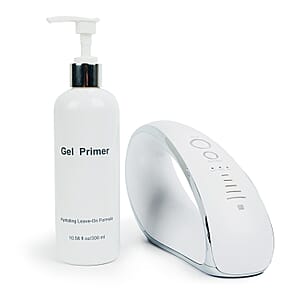 Lumina Fat Iron and NRG Mini Glow Pro Multi Function Eye, Face, & Neck Tool with Gel Primer