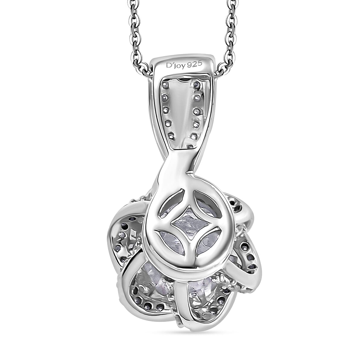 Buy Crisantemo Cut Moissanite 2.50 ctw Floral Cascade Pendant