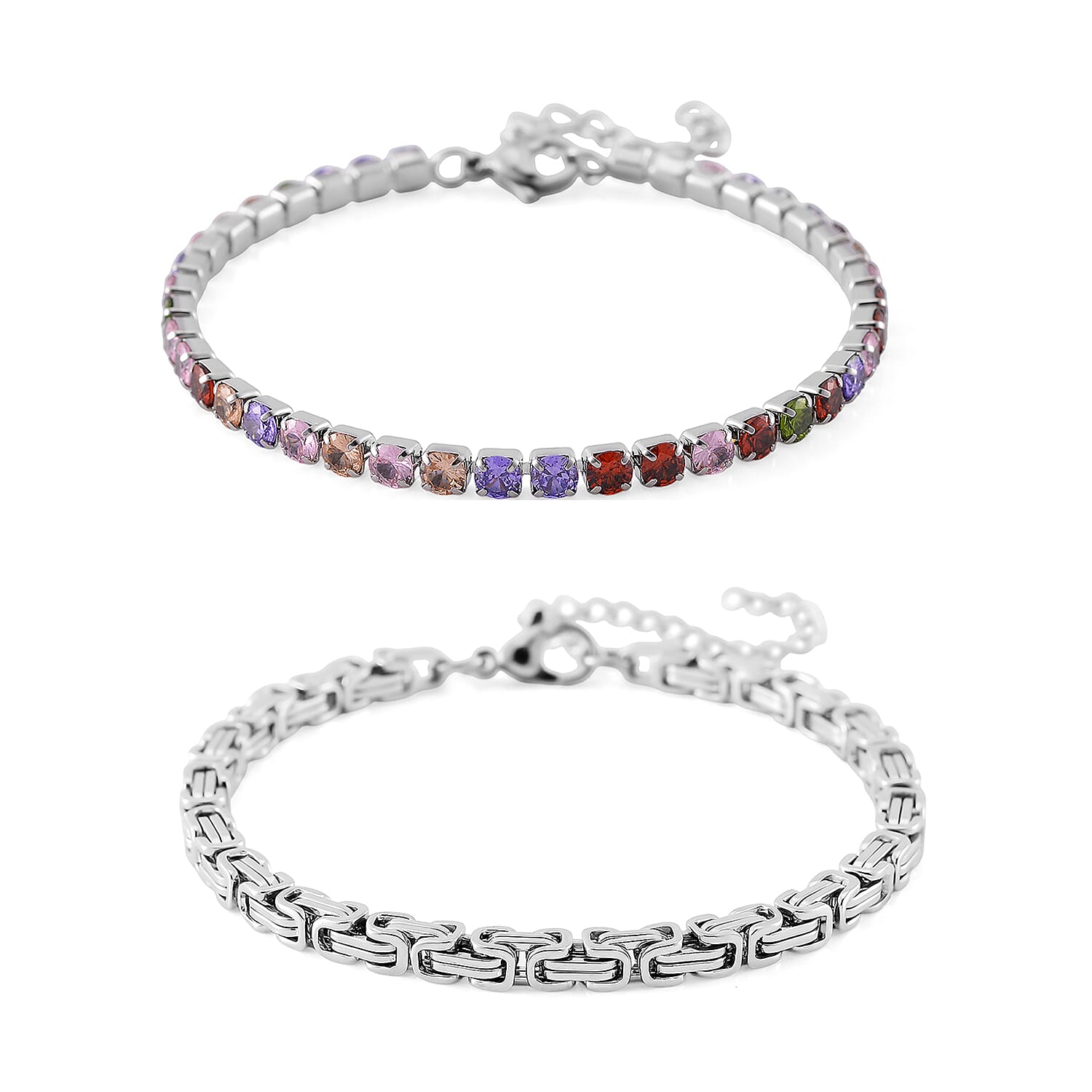 Simulated Multi color Diamond - Product card gallery slide 1 (10176645038393)