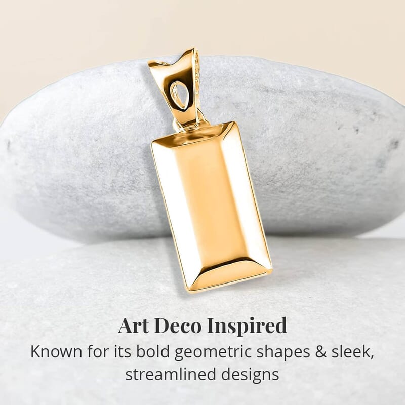 Set of 5 14K Yellow Gold, Rose Gold Over and Sterling Silver Bar Pendant without Chain 10.75 Grams