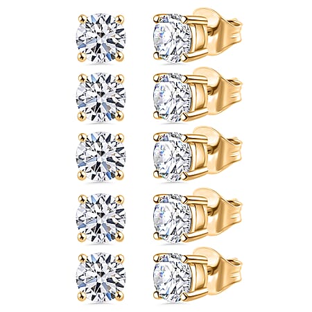 Yellow Gold Over Sterling Silver - Product card gallery slide 1 (10176646185273)